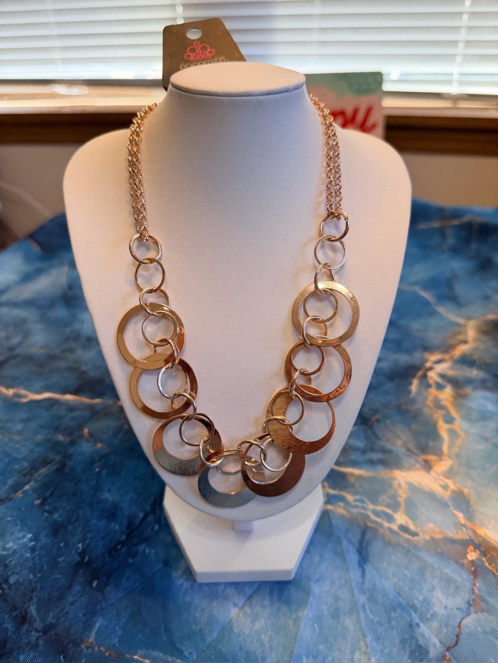 In Full Orbit Necklace and Earring set
